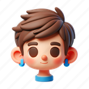 child, profile, man, toy, avatar, account, person, user 