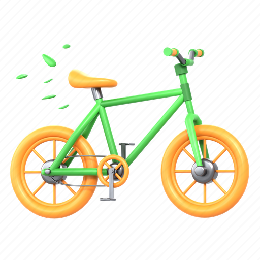 Bicycle, bike, sport, transportation, ride, transport, cycling 3D illustration - Download on Iconfinder