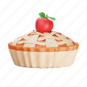 apple, pie, dessert, food, sweet, cake 