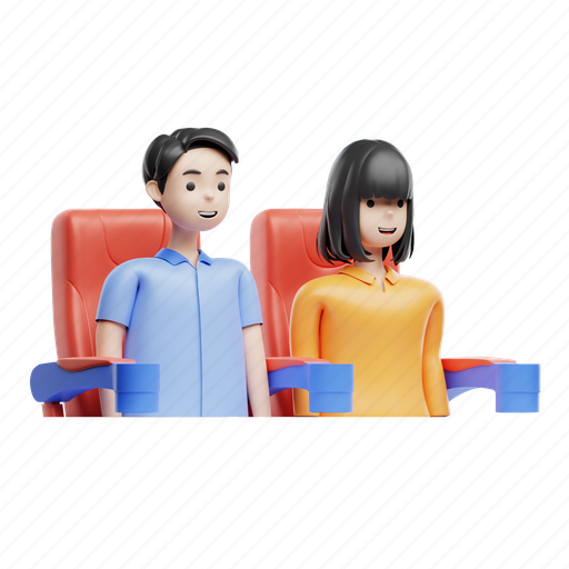 Audience, people, target, person, man, girl 3D illustration - Download on Iconfinder