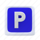 parkinglot, traffic, park, parking, lot, sign, road