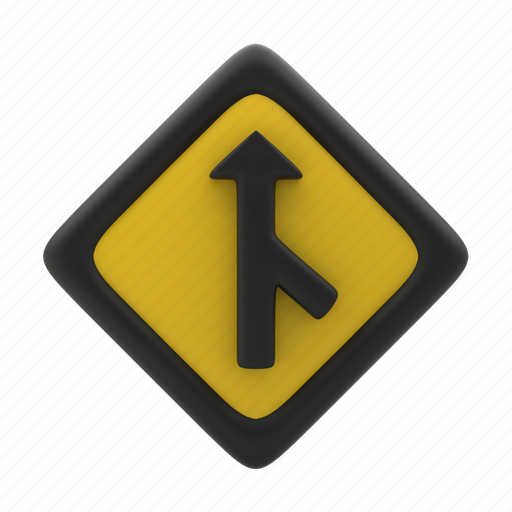 Merge, arrow, traffic, direction, road icon - Download on Iconfinder
