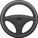 steering, wheel, gear 