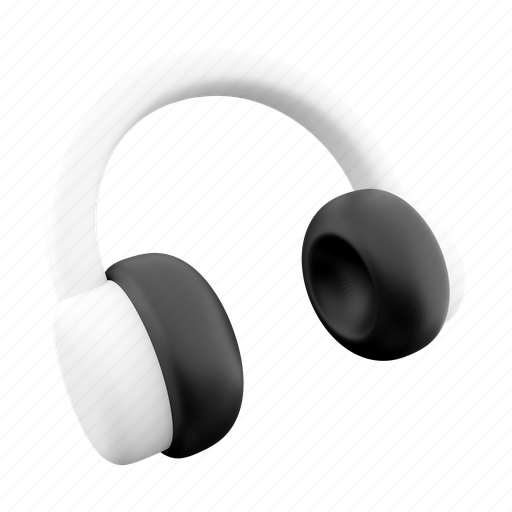 Png, headphone, headset, sound, audio, speaker 3D illustration - Download on Iconfinder