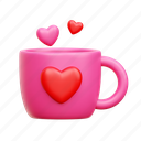 love mug, coffee, drink, love, valentine 