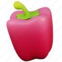 red bell pepper, kitchen, restaurant, grocery, food 