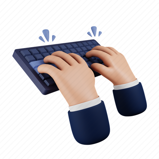 Typingkeyboard, 3d, abc, abstract, alphabet, background, banner icon - Download on Iconfinder