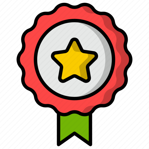 Badge, award, medal, star, shopping badge icon - Download on Iconfinder