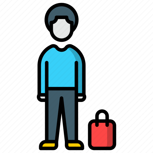 Boy, man, person, shopping icon - Download on Iconfinder