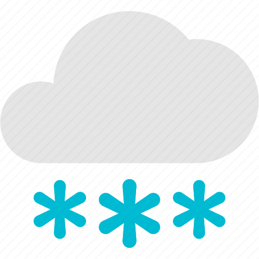 Cloud, cold, flake, snow, weather icon - Download on Iconfinder