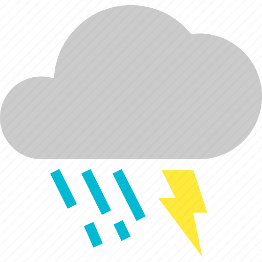 Bolt, cloud, dark, lightning, rain, storm, thunder icon - Download on Iconfinder