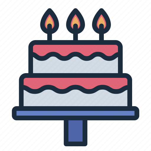Birthday, cake, party, usa, dessert, food icon - Download on Iconfinder