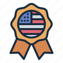 badge, medal, usa, united states of america, 4th july, independence day