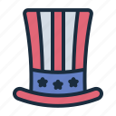 hat, fashion, usa, united states of america, 4th july, independence day
