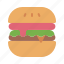 burger, fast, food, usa, restaurant 