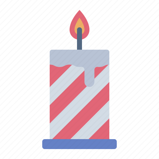 Candle, party, birthday, usa, light icon - Download on Iconfinder