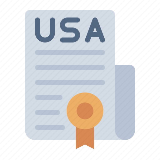 Document, usa, declaration of independence, united states of america, 4th july, independence day icon - Download on Iconfinder
