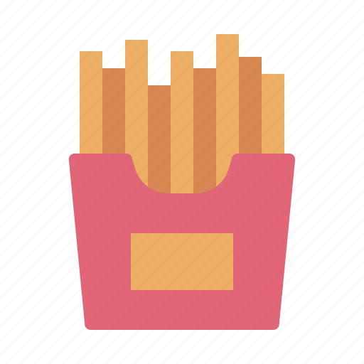 French, fries, snack, fast, food, usa, restaurant icon - Download on Iconfinder