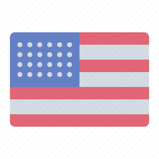 Usa, flag, united states of america, 4th july, independence day icon - Download on Iconfinder