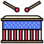 july, independence, ceremony, celebrate, america, drum, music 
