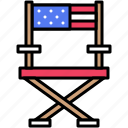 july, independence, ceremony, celebrate, america, chair