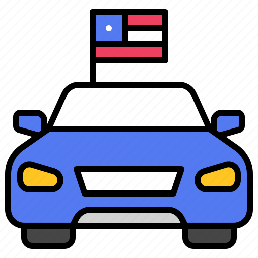 July, independence, ceremony, celebrate, america, car icon - Download on Iconfinder