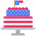 july, independence, ceremony, celebrate, america, cake, sweets