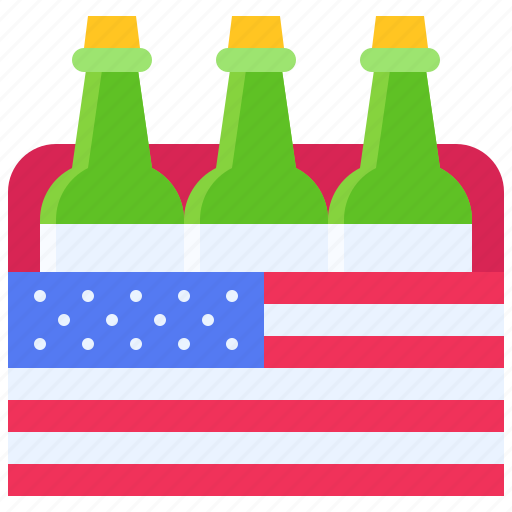 July, independence, ceremony, celebrate, america, bottle, alcoholic icon - Download on Iconfinder
