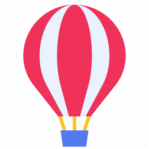 July, independence, ceremony, celebrate, america, hot air balloon icon - Download on Iconfinder