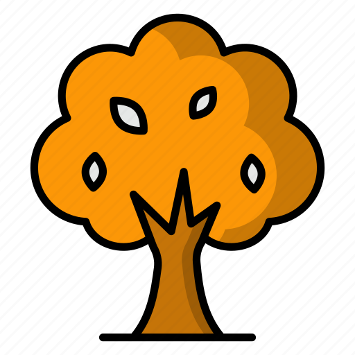 Autumn tree, branch, fall, leaf, season, botanical, nature icon - Download on Iconfinder