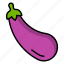 eggplant, aubergine, brinjal, purple, vegetable, food, healthy 