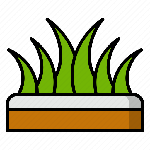 Grass, lawn care, sod, weeds, yard, field, meadow icon - Download on Iconfinder
