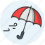 umbrella, autumn, rain, rainy season, storm, keep dry 