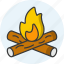 fireplace, chimney, campfire, bonfire, warm, flame, firelamp 