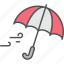 umbrella, autumn, rain, rainy season, storm, keep dry 