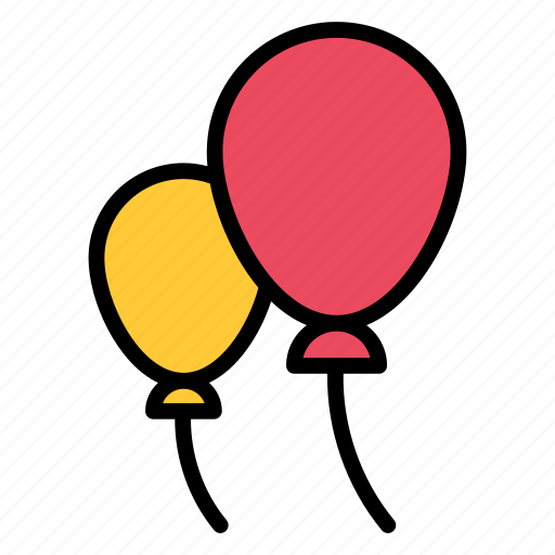 Balloons, celebration, party, decoration, balloon, birthday, holiday icon - Download on Iconfinder