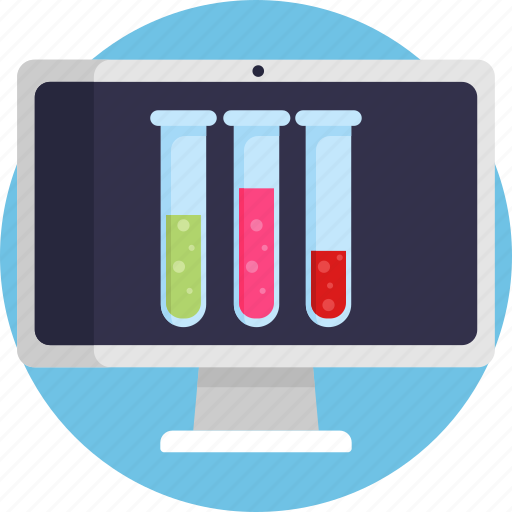 Data, science, test tubes, experiment icon - Download on Iconfinder