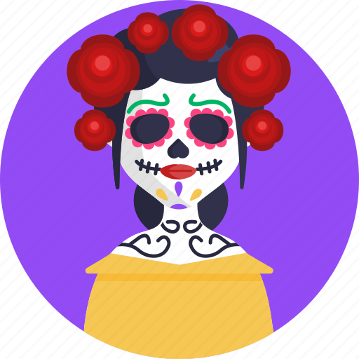 Party, costume, carnival mask, day of the dead, mask, mexican icon - Download on Iconfinder