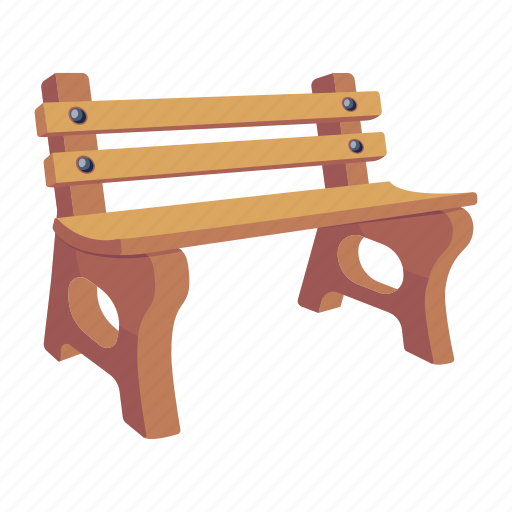 Pew, bench, seat, wooden bench, outdoor furniture icon - Download on Iconfinder