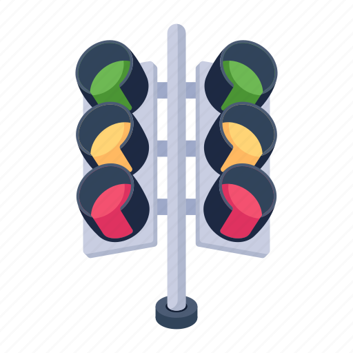 Semaphore, traffic lights, signal lights, traffic signals, lights icon - Download on Iconfinder