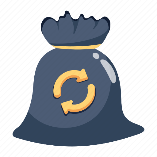 Reuse, recycle bag, recycling, sack, pouch icon - Download on Iconfinder