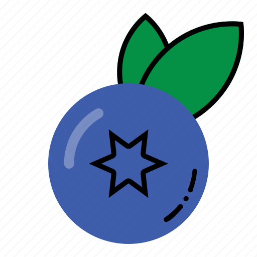 Fruit, simple, fruits, healthy, fresh, blueberry icon - Download on Iconfinder