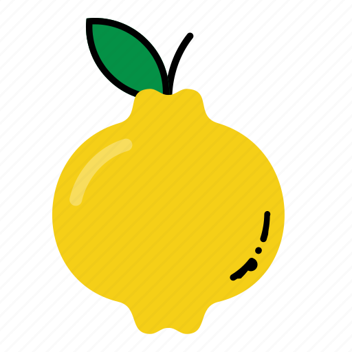 Fruit, simple, fruits, healthy, fresh, lemon icon - Download on Iconfinder