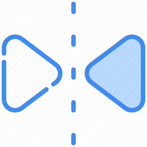 Flip, arrow, vertical, mirror, direction, horizontal, flops icon - Download on Iconfinder
