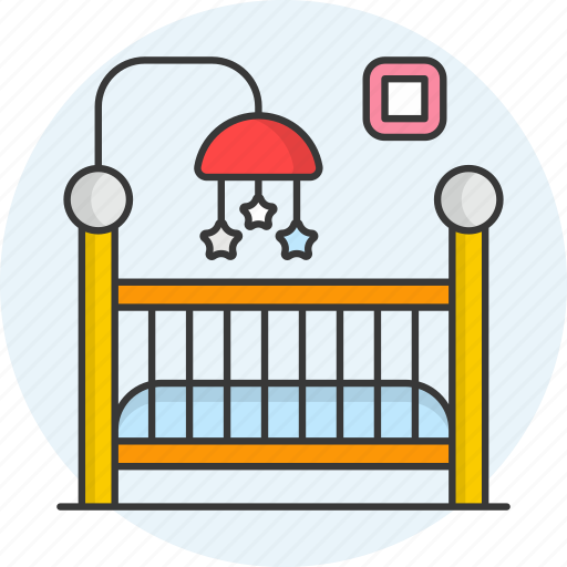Baby, room, baby room, bed, toys, crib, cart icon - Download on Iconfinder