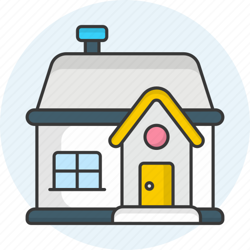 House, building, home, estate, hut, residence icon - Download on Iconfinder