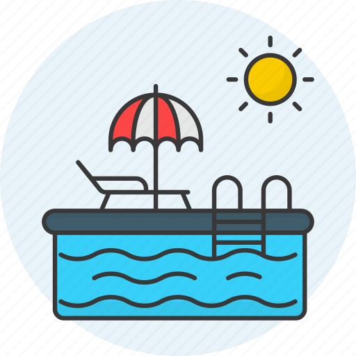 Swimming, pool, swimming pool, water, swimmer, beach, pond icon - Download on Iconfinder
