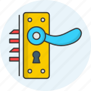 door, handles, door handles, knobs, lock, security, key
