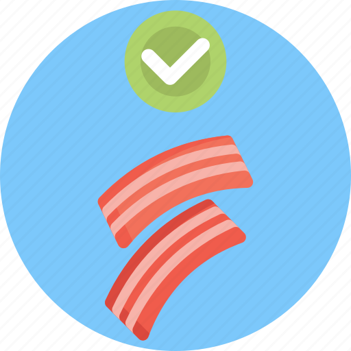 Keto, diet, bacon strips, bacon, ketogenic diet icon - Download on Iconfinder