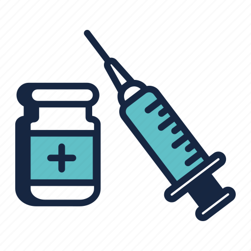 Vaccine, injection, syringe, medical, medicine, vaccination, coronavirus icon - Download on Iconfinder